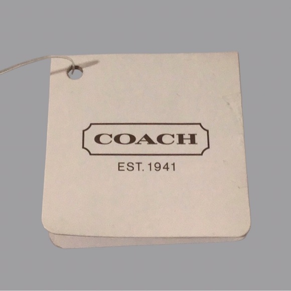 NWT COACH Khaki Ashley Signature Print Hobo Shoulder Bag with Mahogany Accents - Picture 14 of 16